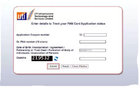 UTI NSDL PAN Card Status | Dialabank