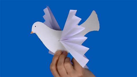 Paper Dove | Craft Tutorial | Animaplates