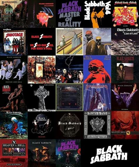 Black Sabbath - which one is your favorite? Black Sabbath Album Covers ...