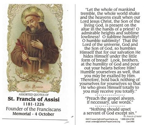 Prayer Of St Francis : Eternal Life - Prayer of St. Francis of Assisi ...