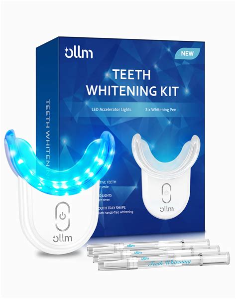 Professional Teeth Whitening Kit with Gel Pen & Strips - Hydrogen ...