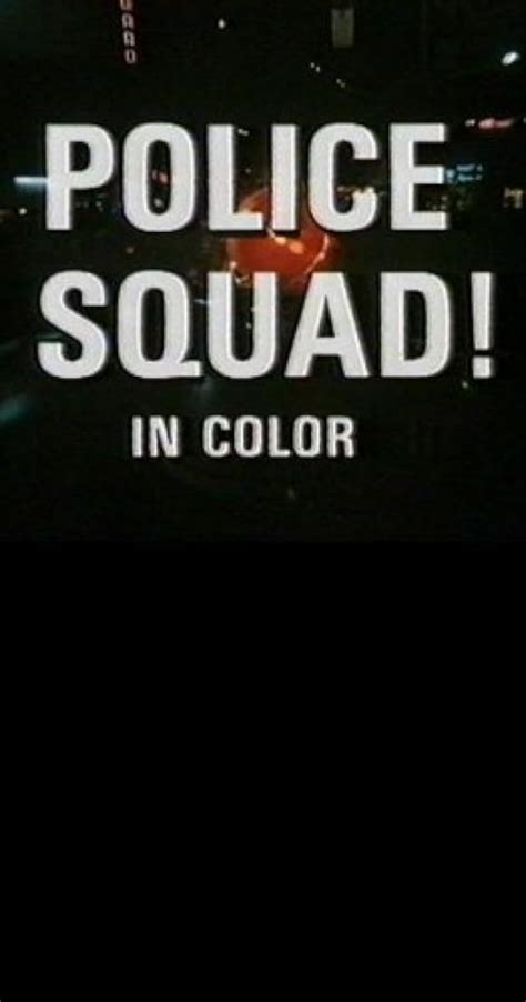 Police Squad! (TV Series 1982) - IMDb