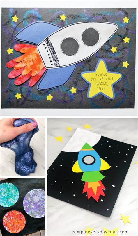 22 Out Of This World Space Crafts For Kids | Space crafts for kids ...