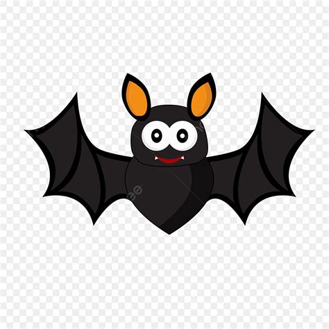 Lovely Bat Clipart Vector Png Element, Bat Clipart, Clipart, Bat PNG ...