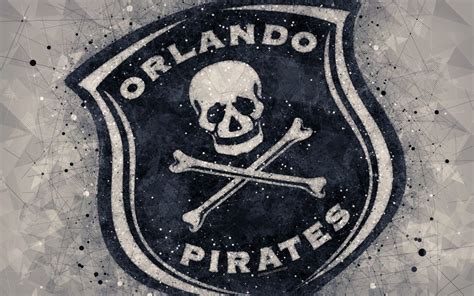 Download Orlando Pirates FC 4k logo Wallpaper - GetWalls.io