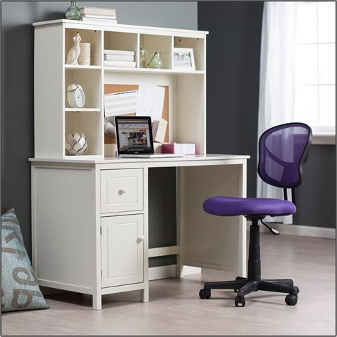 White Corner Study Desk With Hutch - Desk : Home Design Ideas # ...