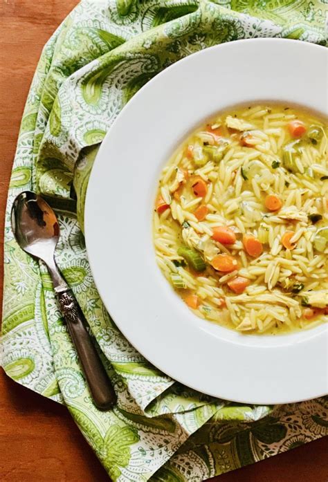 Homemade Orzo Soup - Best Crafts and Recipes