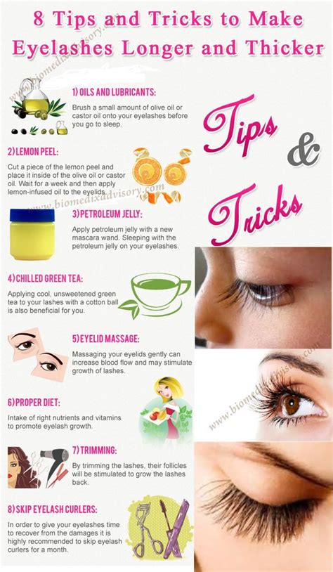 How to make your eyelashes grow thicker and longer. www ...