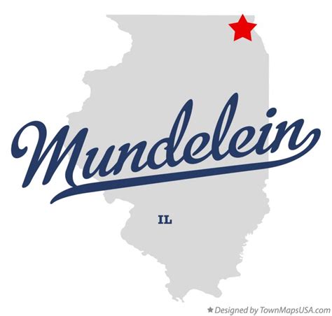 Map of Mundelein, IL, Illinois