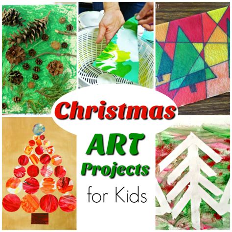 Christmas Art for Kids - How Wee Learn