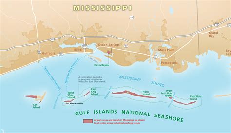 Barrier Islands Map