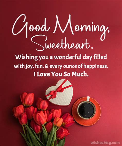 200+ Good Morning Love Messages and Wishes | WishesMsg