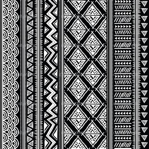 Cool Black And White Tribal Patterns