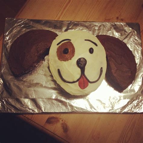 10 Easy To Make Doggy Cakes Photo - Easy Dog Shaped Birthday Cake, Easy ...