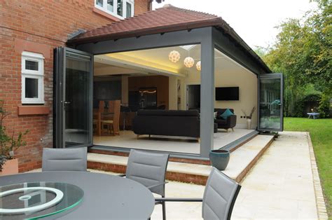 URB-008 - Single Storey Extension with Bi-Folding Doors, Norley - Urban ...