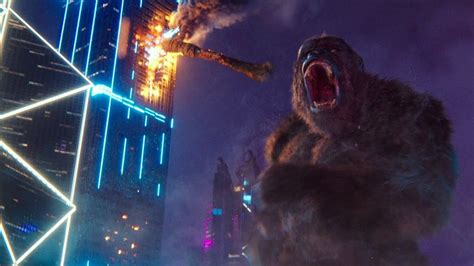 Godzilla vs. Kong - Hong Kong Fight Scene - YouTube in 2022 | Godzilla ...