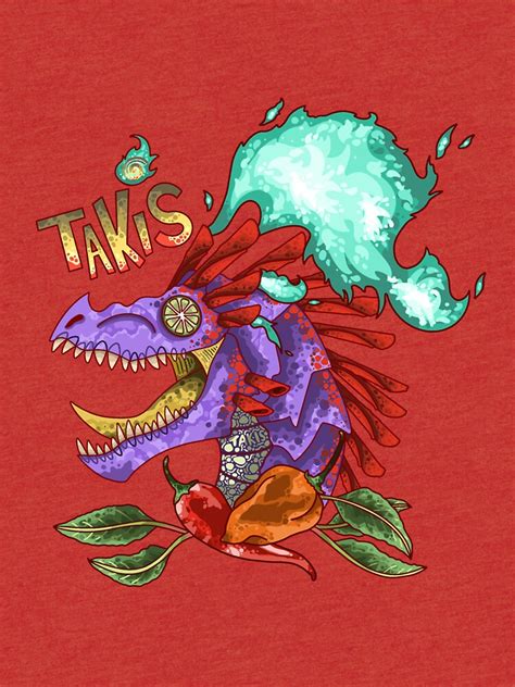 "Takis Dragon" T-shirt by codroe | Redbubble