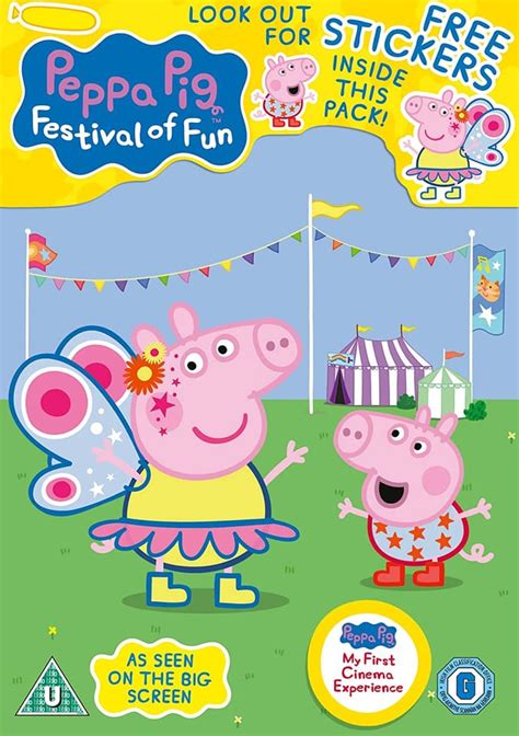 Peppa Pig Festival of Fun DVDs, peppas, pigs, dvds, childrens, kids ...