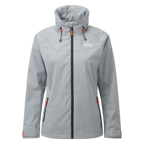 2020 Gill Womens Pilot Inshore Sailing Jacket - Grey - IN81JW | Coast ...