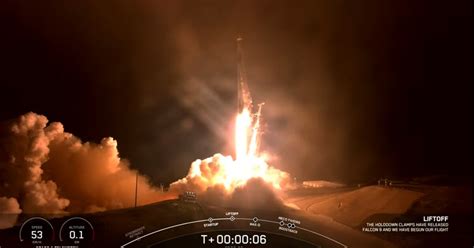 Falcon 9 launch successful at Vandenberg Space Force Base