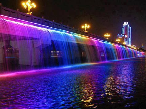 The Banpo Bridge in downtown Seoul, South Korea | FanPhobia ...