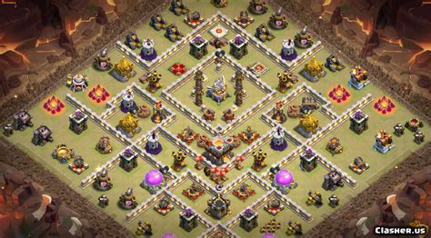 Base Th 11 Clash Of Clans - Communauté MCMS