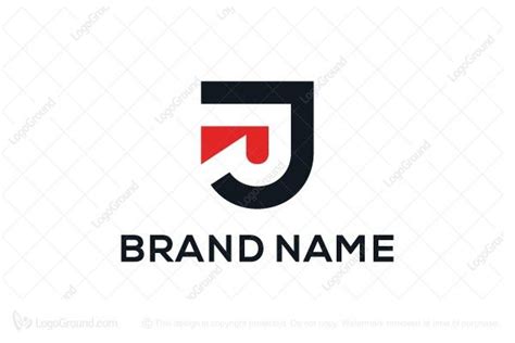 Letter J R Logo | Monogram logo, Logo design, Cool lettering