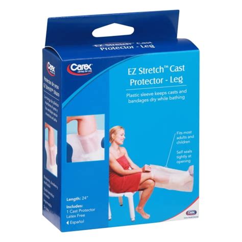 Carex Health Brands EZ Stretch Cast Protector, 0.15 Pound - Walmart.com ...