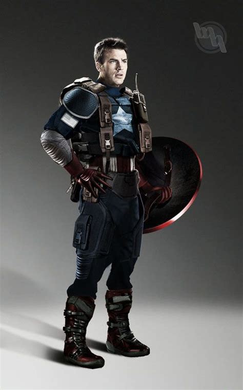 Latest Fan Art Of Chris Evans As CAPTAIN AMERICA — GeekTyrant