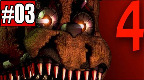 Five Nights at Freddy's 4 Night 3 (Fnaf 4) Walkthrough Part 3 Gameplay ...