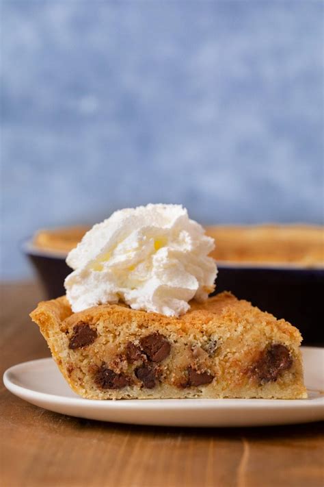 Chocolate Chip Cookie Pie Recipe - Dinner, then Dessert