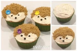 Making Hedgehog Cupcakes | ThriftyFun