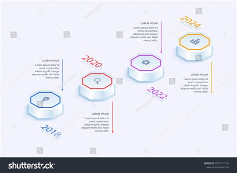 Process Infographic Design Template Timeline Step Stock Vector (Royalty ...