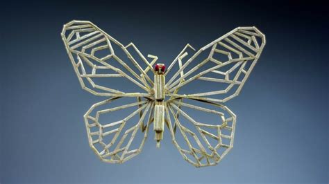 Matchstick Art: How To Make A Match Sticks Butterfly, Kyle Bean ...