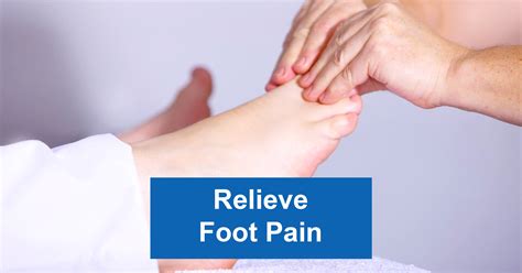 5 Effective Home Remedies to Relieve Foot Pain - Merit Article