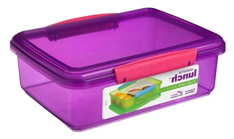 Sistema Lunch Box Microwaveable School Kids Plastic Meal