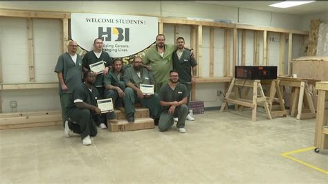 Core Civic HBI program graduation at Crowley County