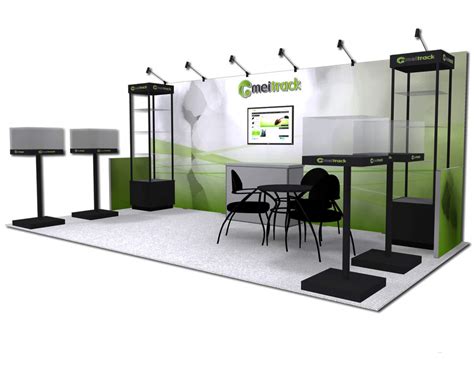 Meitrack - 10x20 Trade Show Booth - Booth Design Ideas