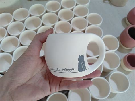 Cat Coffee Cups Set Espresso Coffee Cup Cat Lover Gift - Etsy