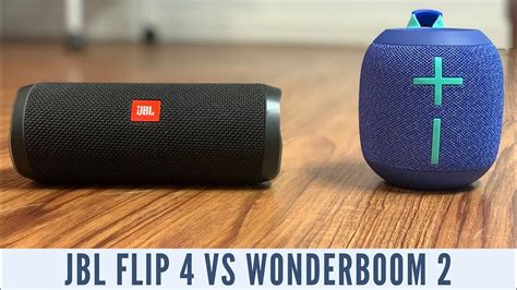 JBL Flip 4 vs Wonderboom 2 - YouTube