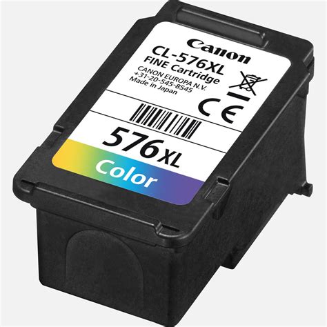 Canon CL-576XL High Yield Colour Ink Cartridge — Canon Ireland Store