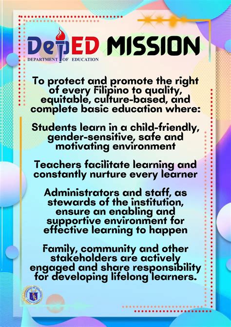 Deped vision mission core values free layout – Artofit