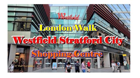 London Walk - Westfield Stratford City Shopping Centre - YouTube