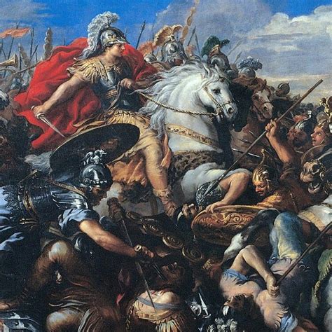 Alexander the great in battle | Historical art, Alexander the great ...