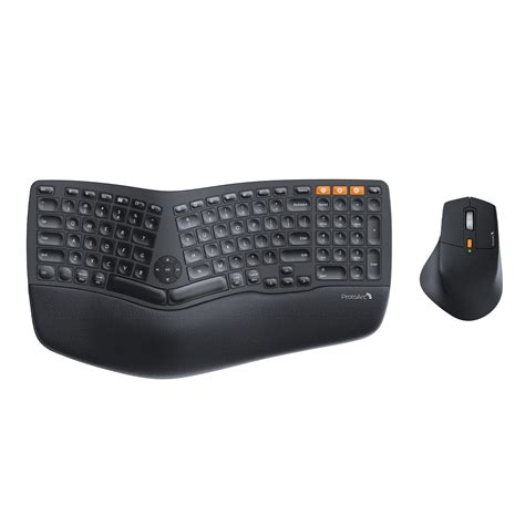 Buy Ergonomic Wireless Keyboard Mouse, ProtoArc EKM01 Ergo Bluetooth ...