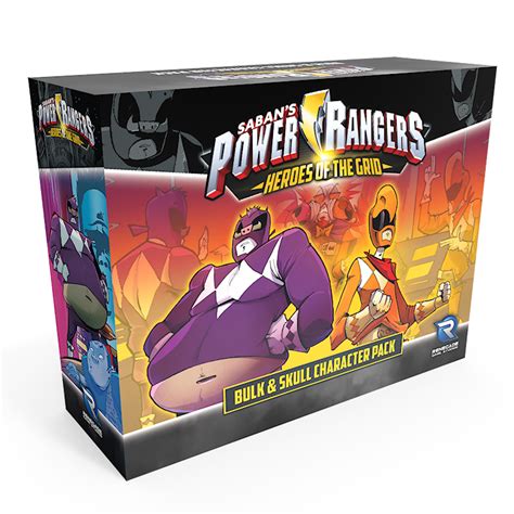 Power Rangers Heroes of the Grid - Bulk and Skull Character Pack ...