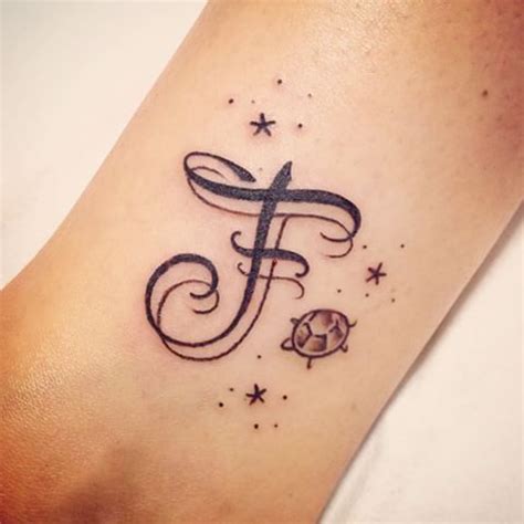 40 Amazing F Letter Tattoo Designs and Ideas - Body Art Guru