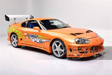 Paul Walker's '10-second' Orange Supra Has Fetched 0,000 At An Auction!