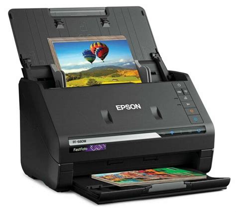 Epson Fastfoto FF-680W Wireless Photo and Document Scanning System ...