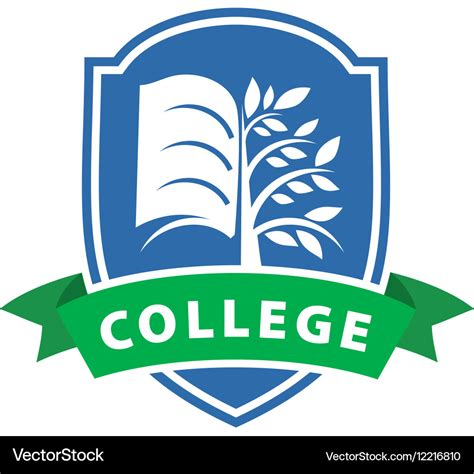 Logo college Royalty Free Vector Image - VectorStock